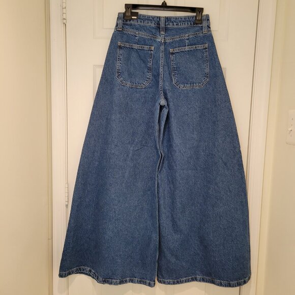 Palazzo High Rise/Waist Jeans NWT Sz 7 - Picture 9 of 12